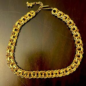 Vintage (at least 50 yrs old) costume necklace!